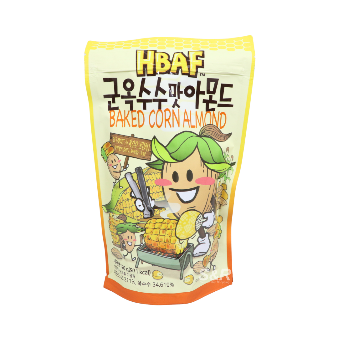 HBAF Baked Corn Almond 190g